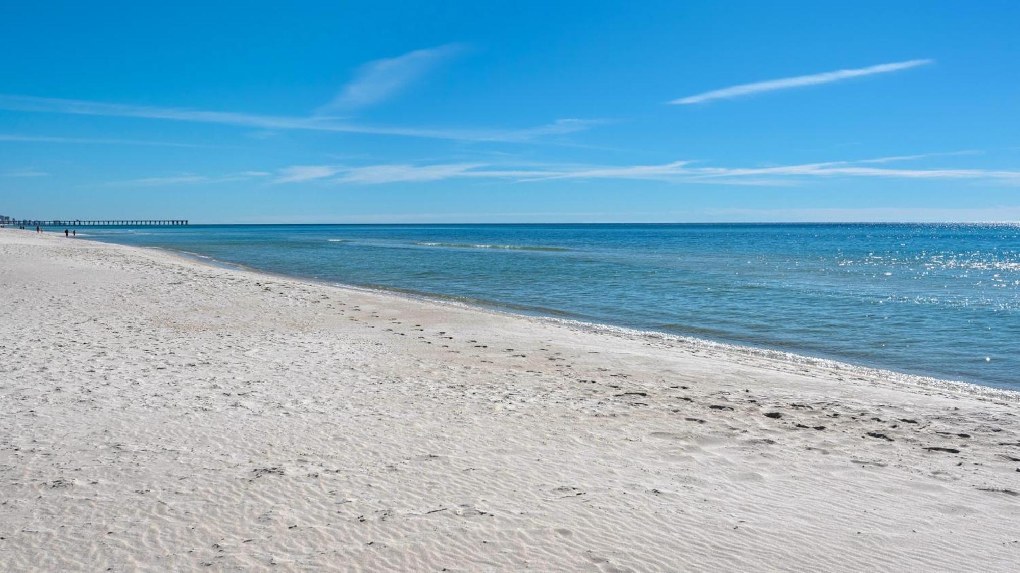 Parking Included-Beachfront 2Bd Ocean Villa! Gorgeous Amenities, Private Complex Panama City Beach Dış mekan fotoğraf