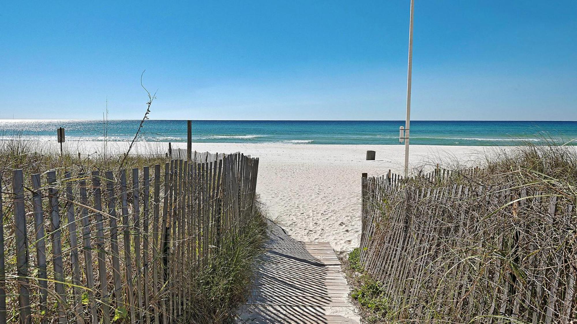 Parking Included-Beachfront 2Bd Ocean Villa! Gorgeous Amenities, Private Complex Panama City Beach Dış mekan fotoğraf