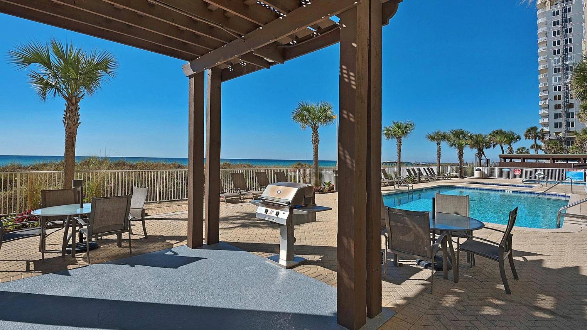 Parking Included-Beachfront 2Bd Ocean Villa! Gorgeous Amenities, Private Complex Panama City Beach Dış mekan fotoğraf