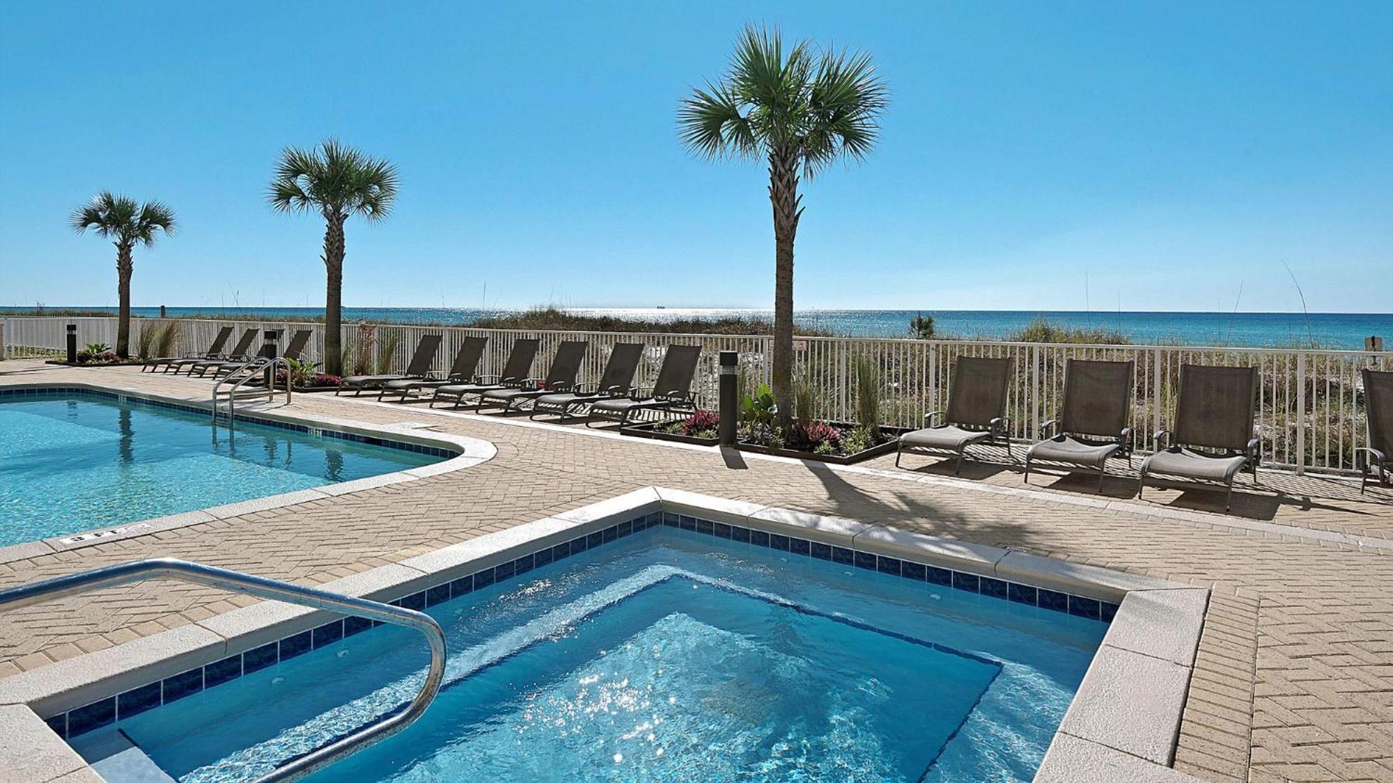 Parking Included-Beachfront 2Bd Ocean Villa! Gorgeous Amenities, Private Complex Panama City Beach Dış mekan fotoğraf