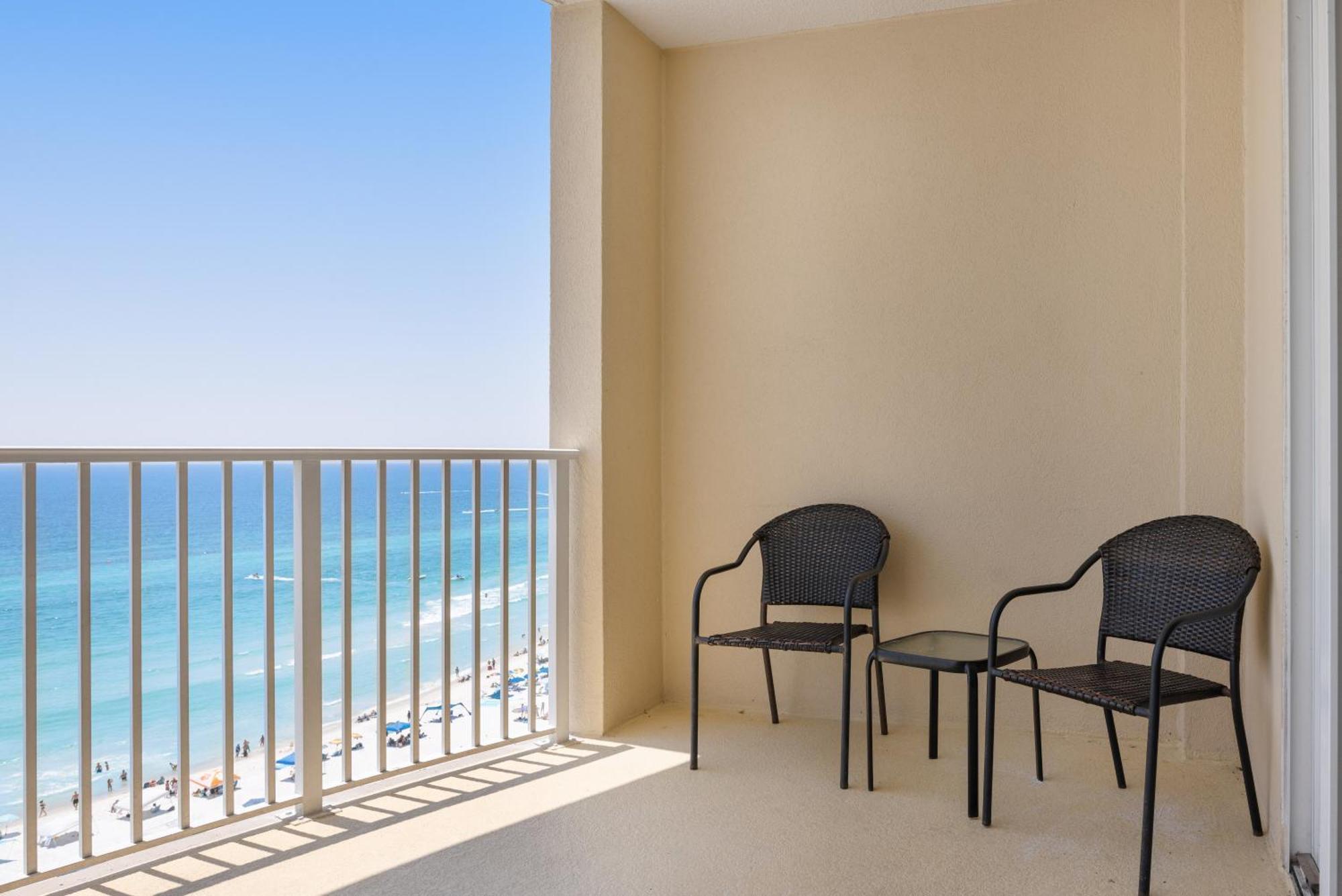 Parking Included-Beachfront 2Bd Ocean Villa! Gorgeous Amenities, Private Complex Panama City Beach Dış mekan fotoğraf