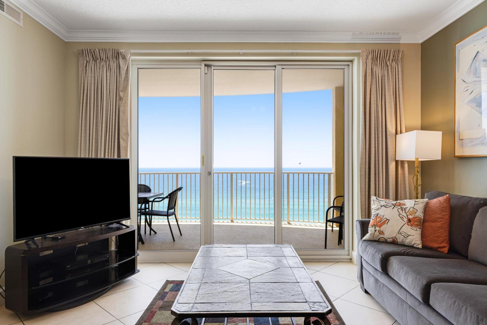 Parking Included-Beachfront 2Bd Ocean Villa! Gorgeous Amenities, Private Complex Panama City Beach Dış mekan fotoğraf
