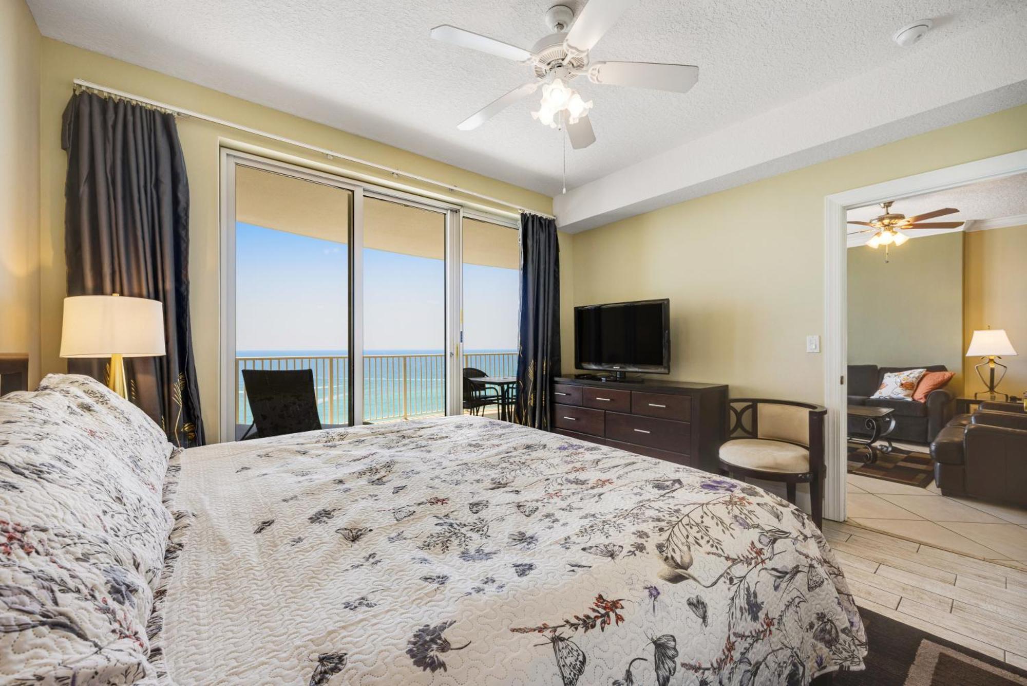 Parking Included-Beachfront 2Bd Ocean Villa! Gorgeous Amenities, Private Complex Panama City Beach Dış mekan fotoğraf