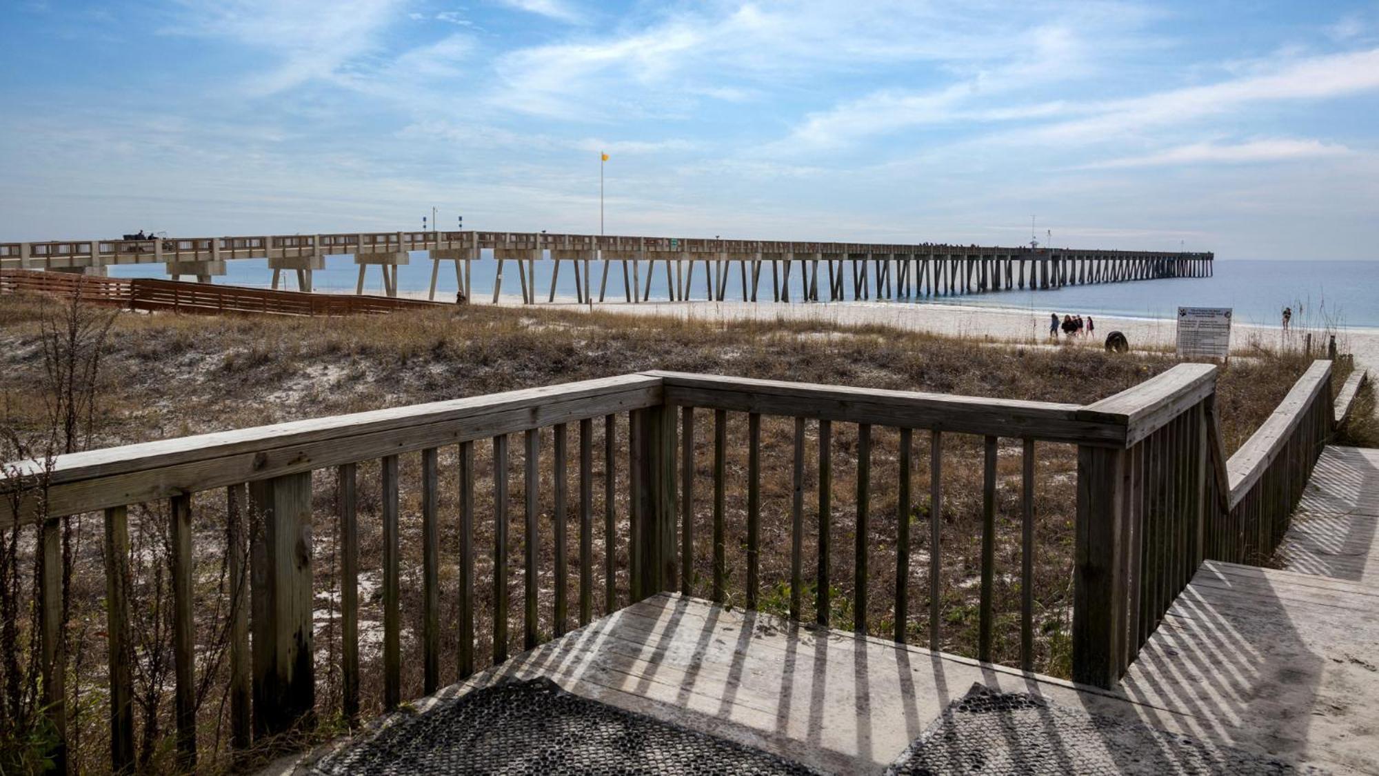 Parking Included-Beachfront 2Bd Ocean Villa! Gorgeous Amenities, Private Complex Panama City Beach Dış mekan fotoğraf